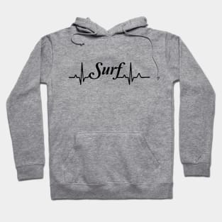 waves, surfing, heart, rate, beach shirt,surf, surfer,shirt, summer shirt, Hoodie